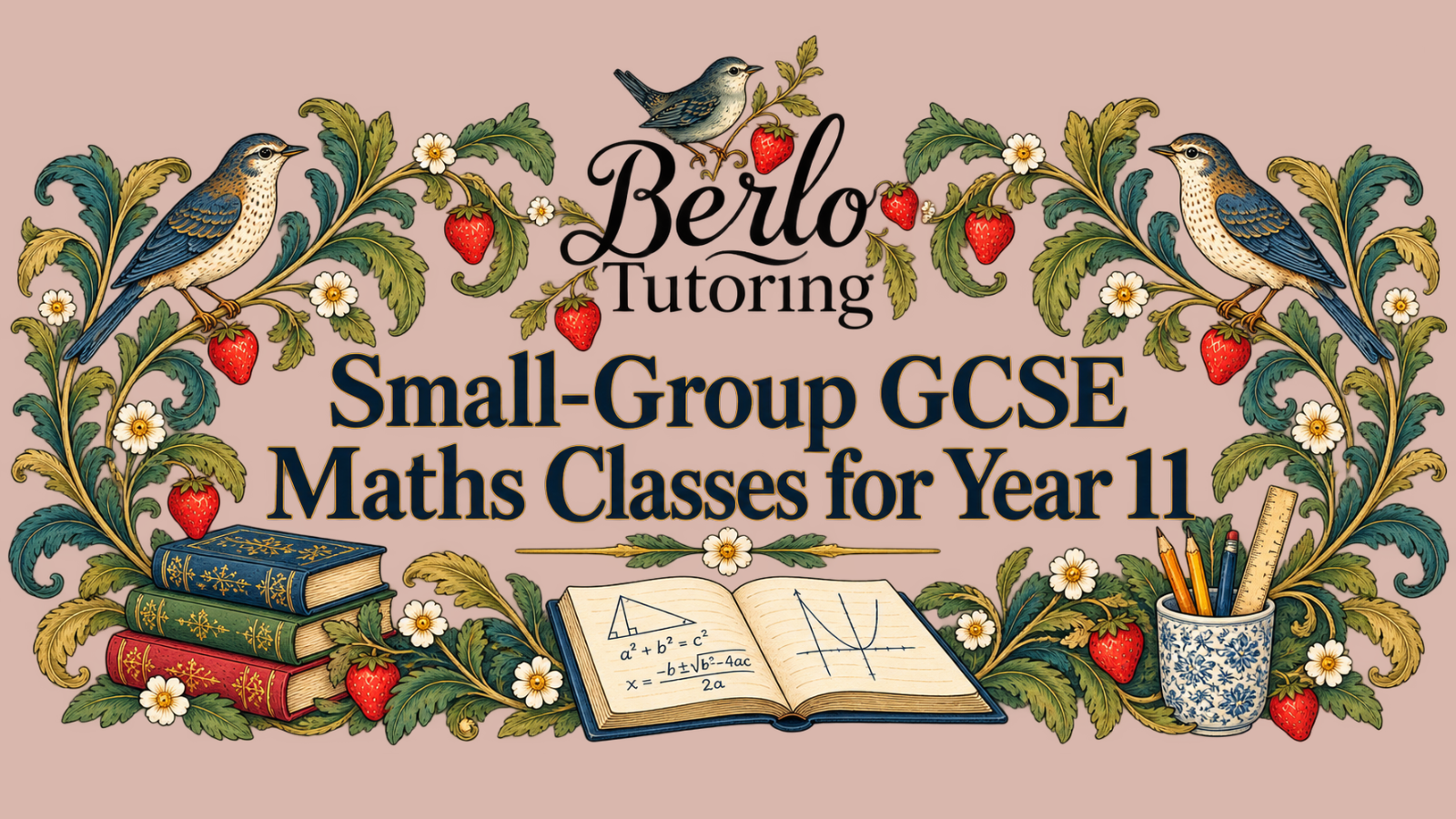 Berlo Classes: small-group GCSE maths classes for Year 11